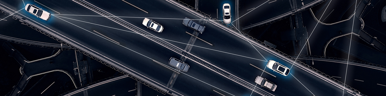 car on bridge