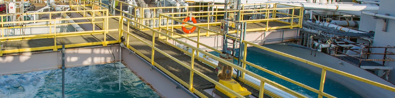 Bridge above waters