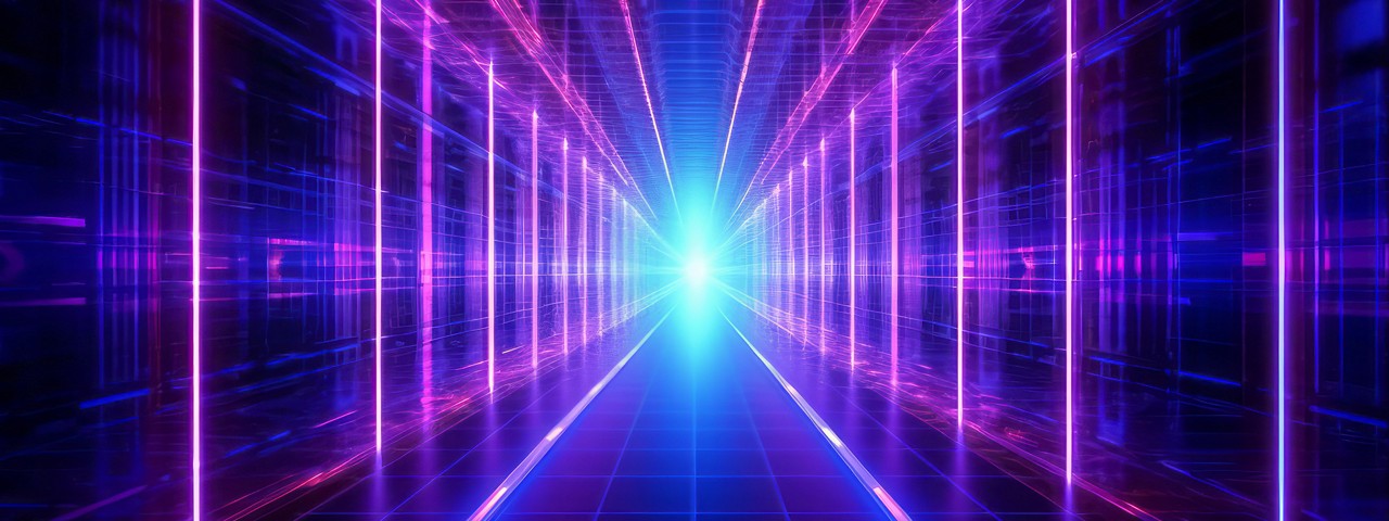 Stylized data center