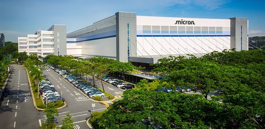 Micron Technology Office Building in Taiwan
