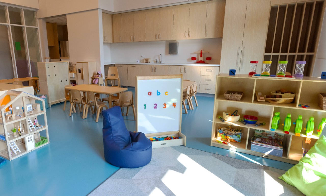 Micron early learning center interior building photo